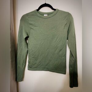 Green Matcha women’s long Sleeve Top